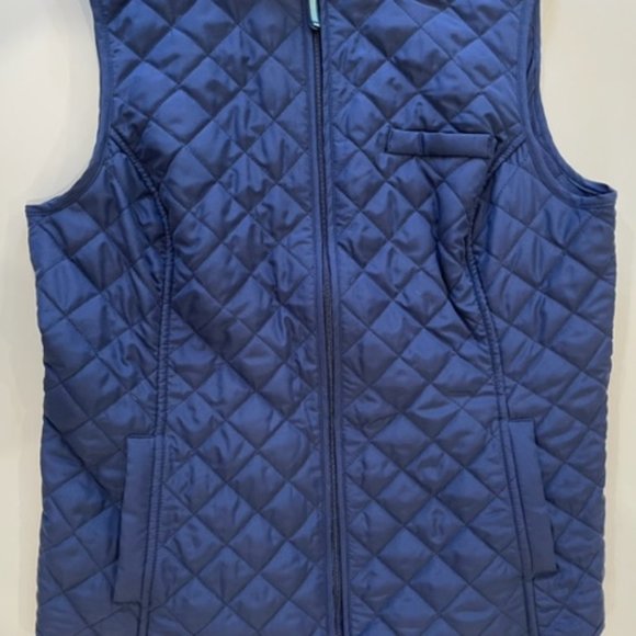 Van Heusen Royal Blue Vest with High Collar and Pockets ~ Size Medium ~ NEW - Picture 6 of 16